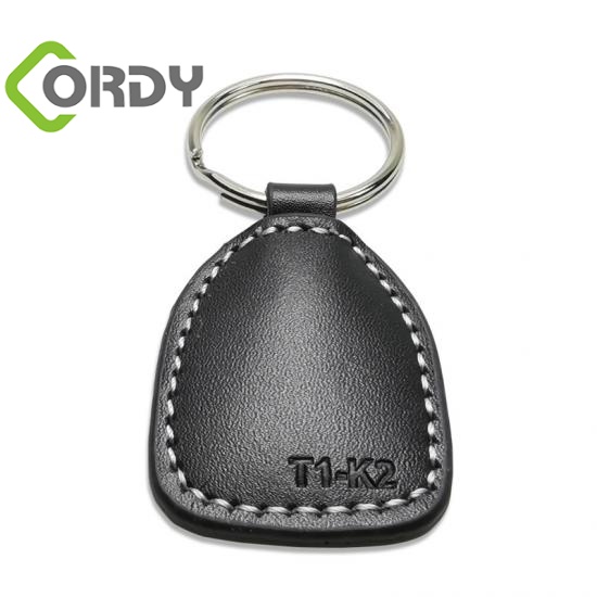 couro impermeável rfid tag chave