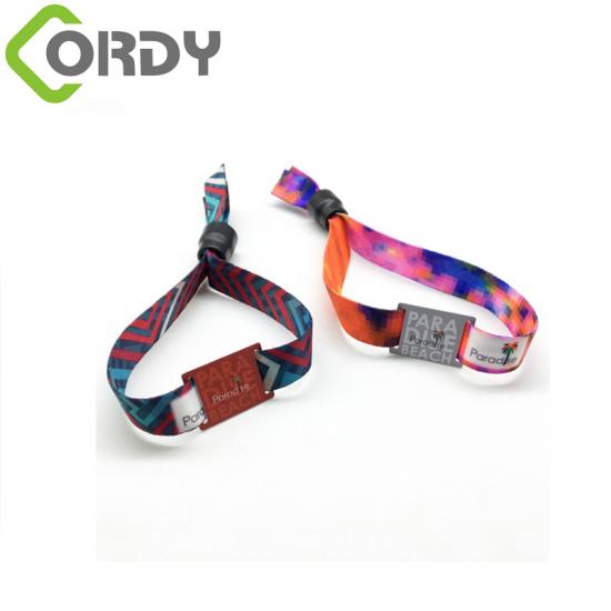 RFID woven wristbands
