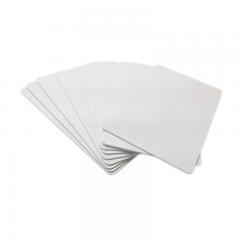 Grampos de cartões de plástico em branco, cartão de plástico PVC