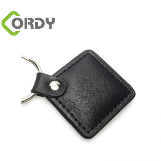  RFID couro keyfob 