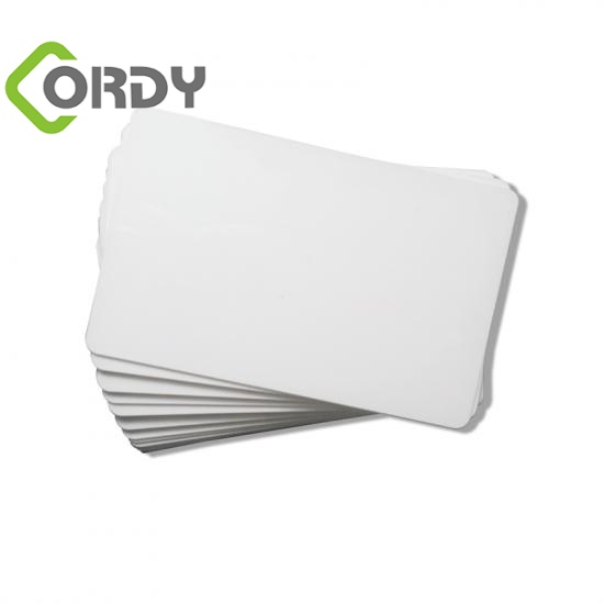Transparent printing rfid card