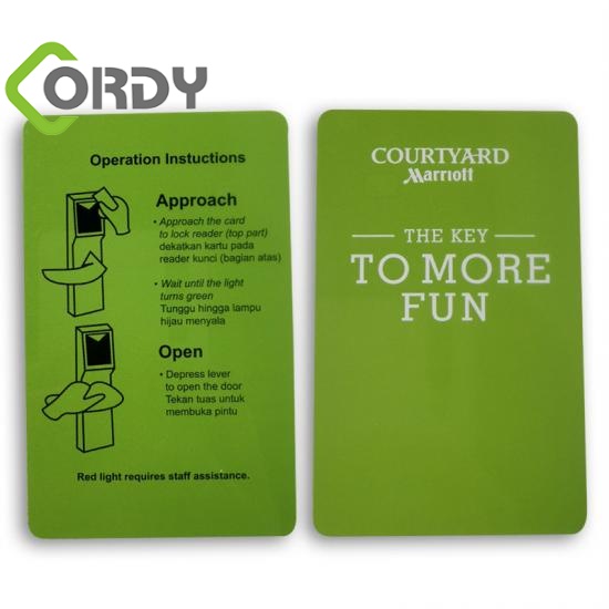 Cartão inteligente de PVC RFID
