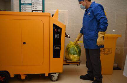  RFID tecnologia ajuda hospitais a construir uma barreira segura para lixo hospitalar